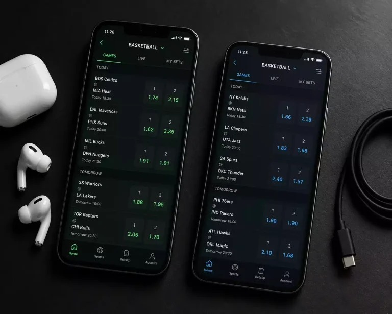 Comparison of NBA betting app features available to UK punters