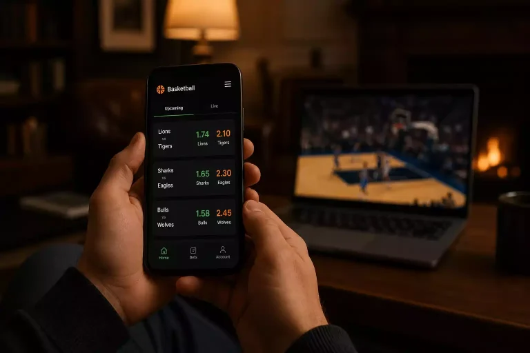 NBA betting odds comparison on a UK bookmaker screen showing decimal and fractional formats
